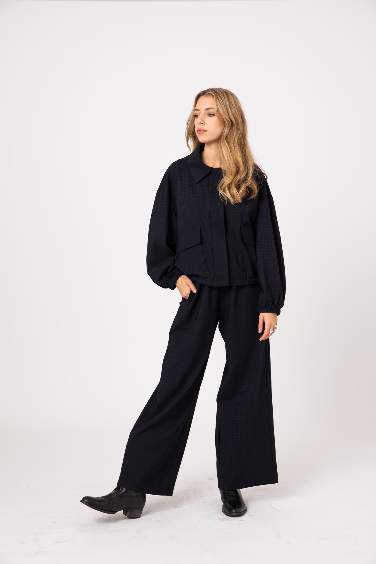 Black Soft Lycra Jacket- ERO