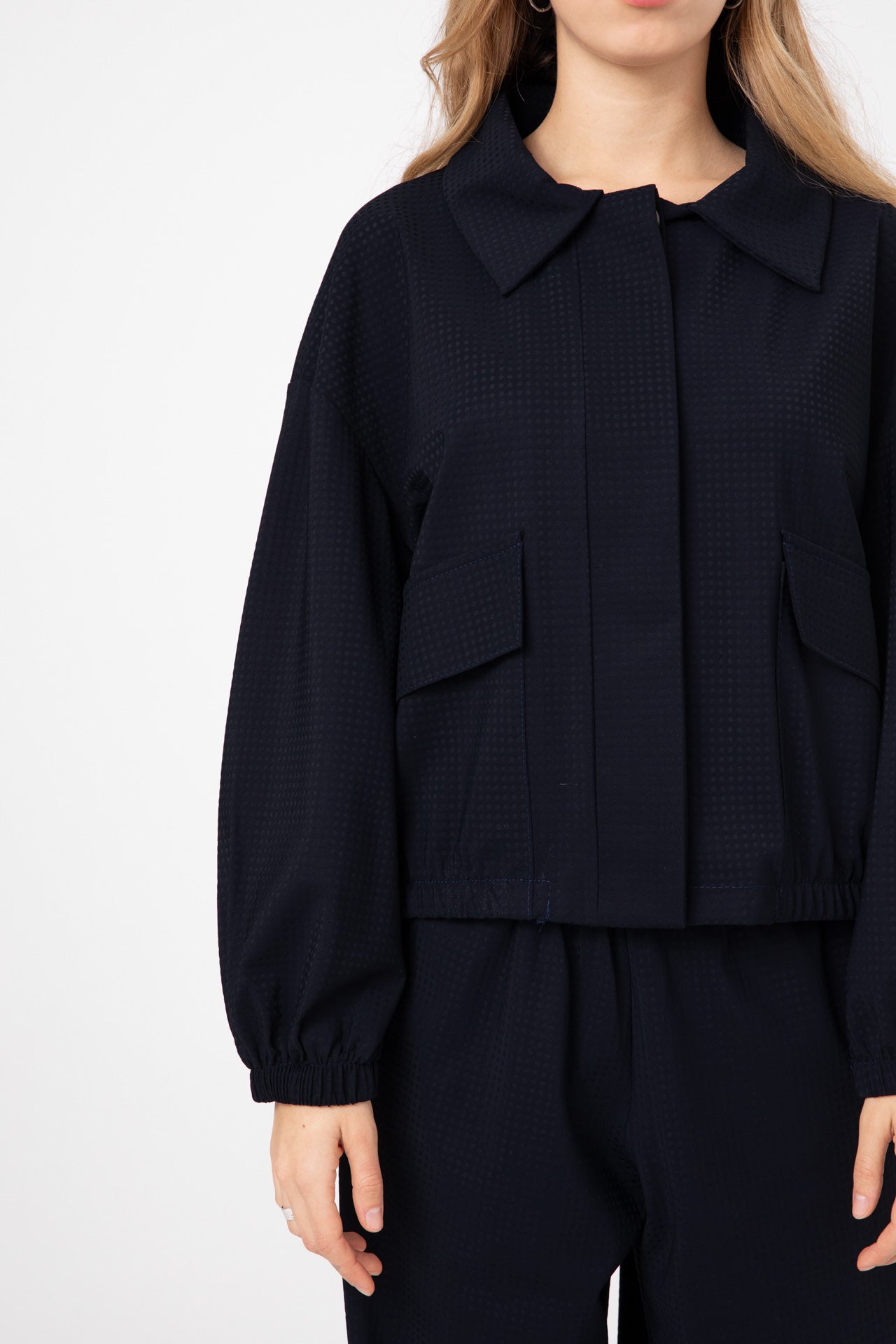 Black Soft Lycra Jacket- ERO