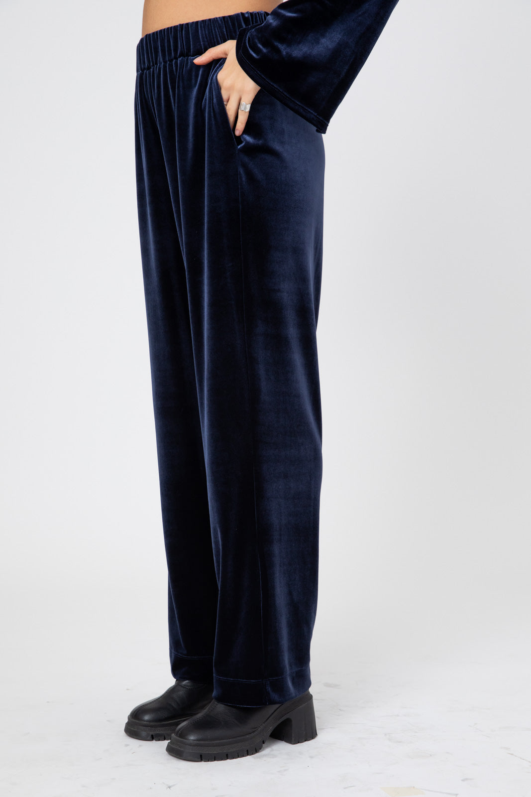 Soft Japanese blue pants- Ava