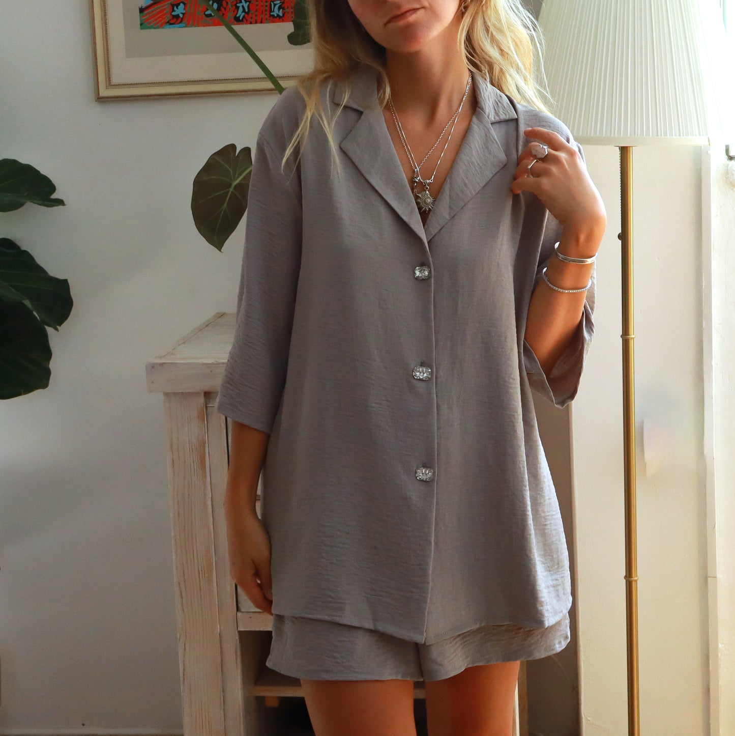 AVA Set Grey