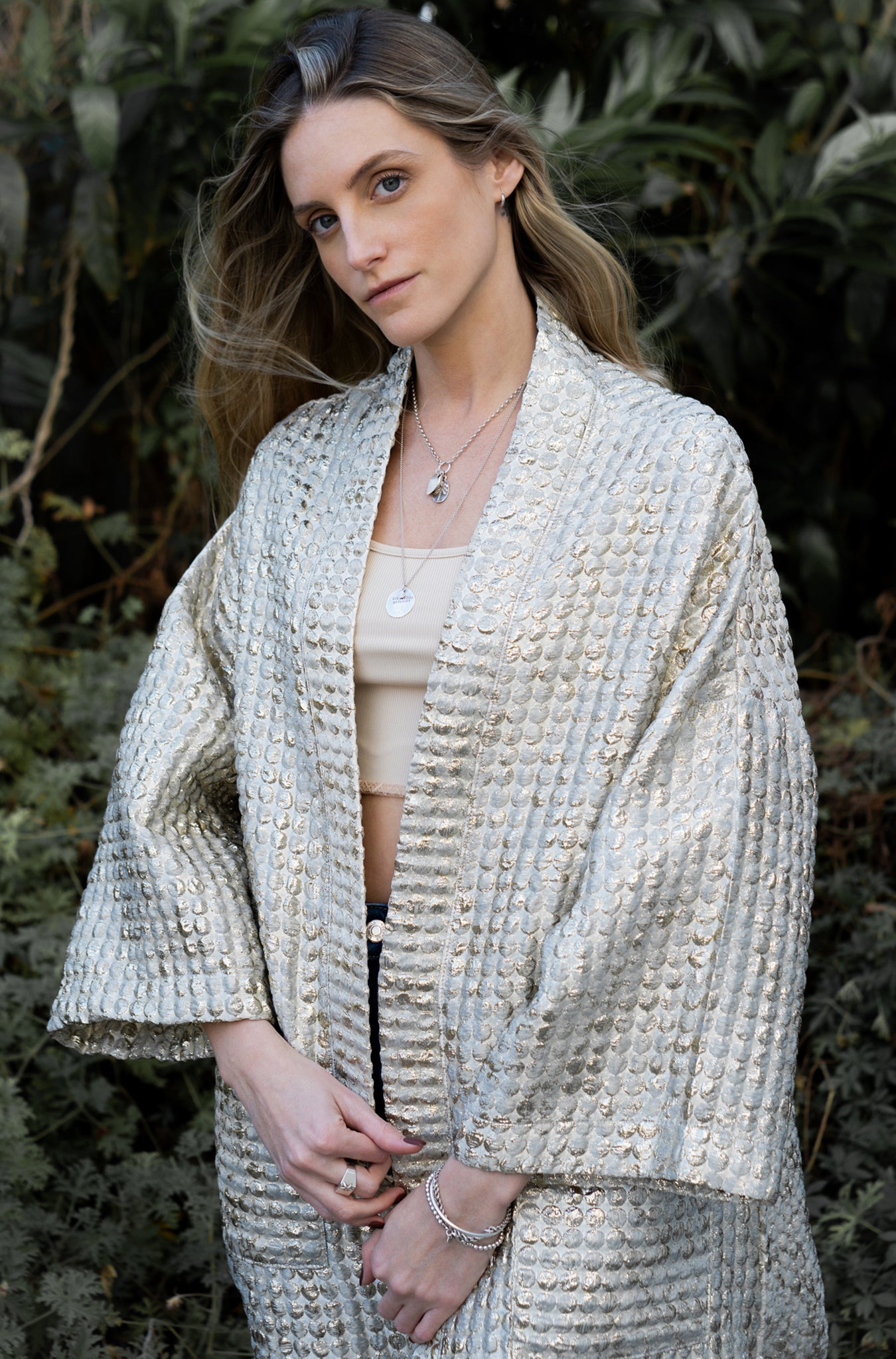 The Kimono puffy green