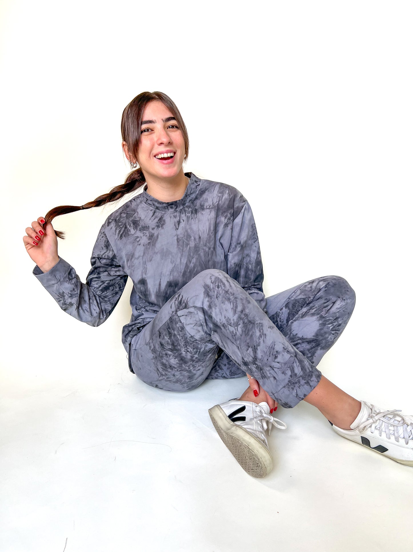 Grey tai dai Mush pants
