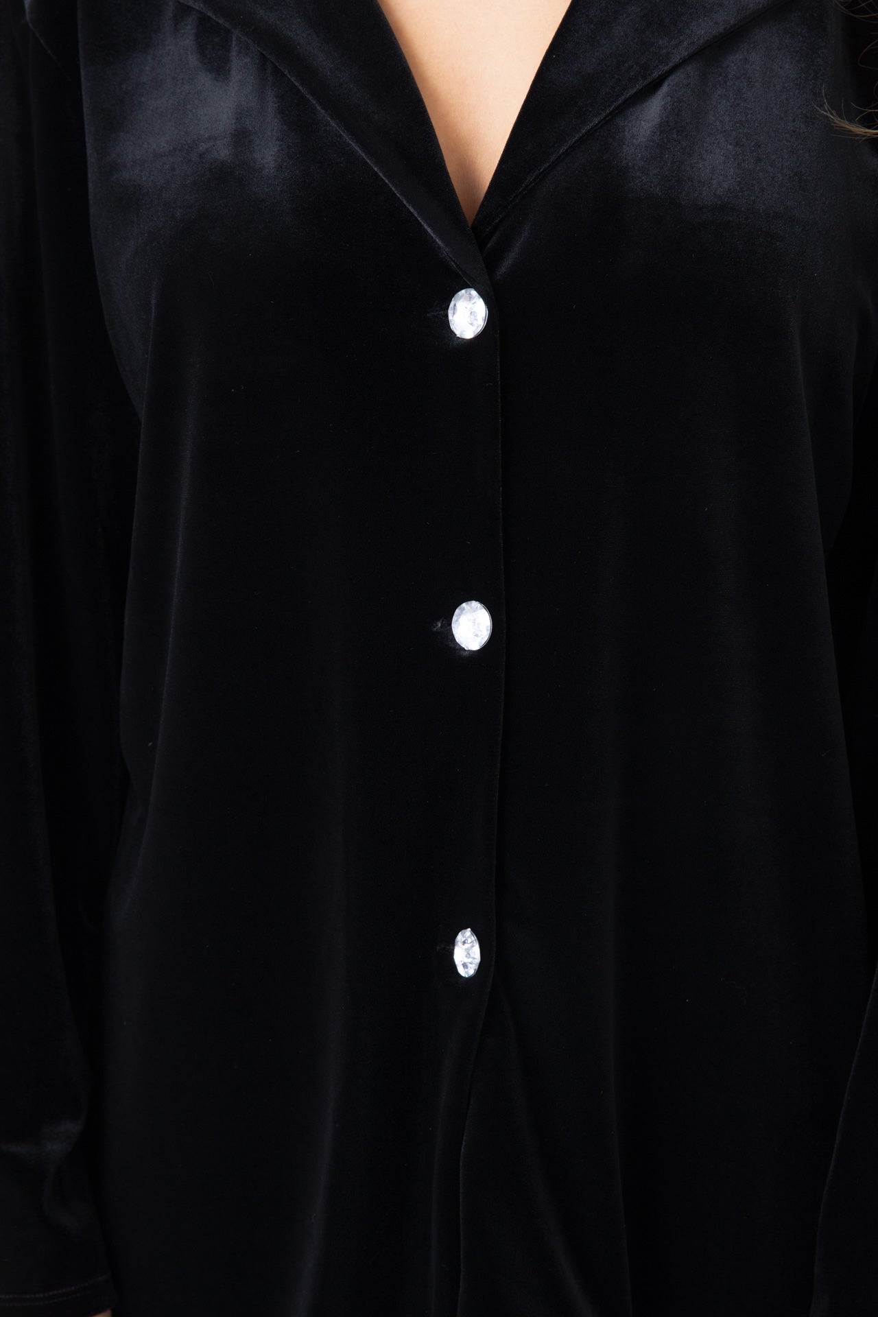 Black Velvet Ava Shirt